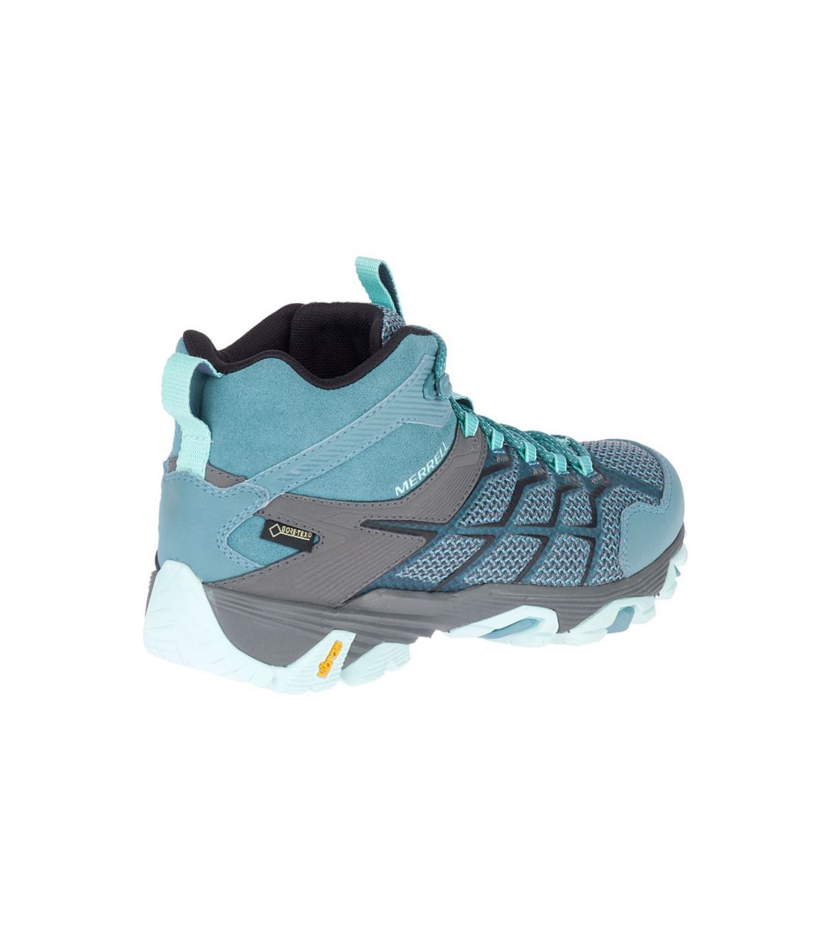 Botas Merrell Moab Fst 2 Mid Gtx Mujer Blue Smoke Oferta