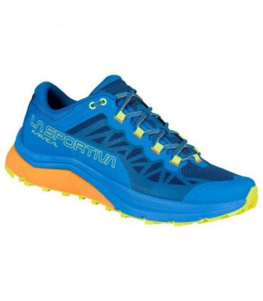 Zapatillas La Sportiva Karacal Hombre Electric Blue Citrus