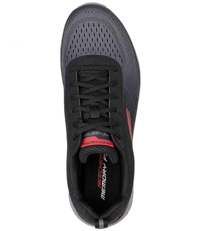 Compra online Zapatillas Skechers Track Ripkent Hombre Black Red en oferta al mejor precio