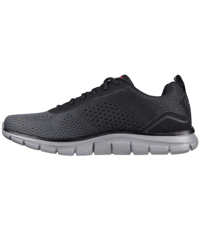 Compra online Zapatillas Skechers Track Ripkent Hombre Black Red en oferta al mejor precio