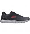 Compra online Zapatillas Skechers Track Ripkent Hombre Black Red en oferta al mejor precio