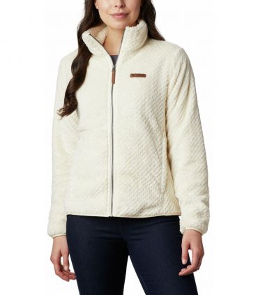 Chaqueta Columbia Fire Side™ II Sherpa FZ Mujer Chalk