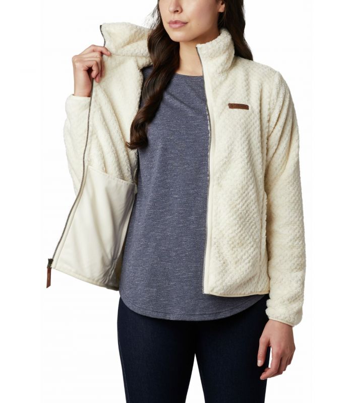 Compra online Chaqueta Columbia Fire Side™ II Sherpa FZ Mujer Chalk en oferta al mejor precio