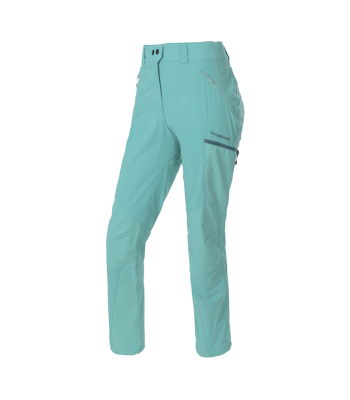 Compra online Pantalones Trangoworld Malaren Mujer Bright Aqua en oferta al mejor precio