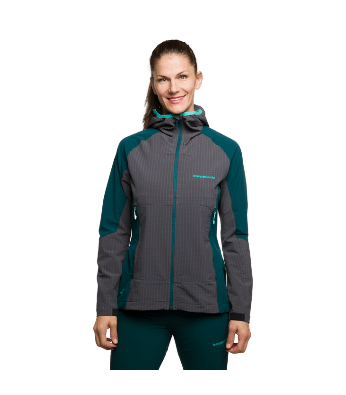 Compra online Chaqueta TrangoWorld Kyashar Sf Mujer Dark Sea en oferta al mejor precio