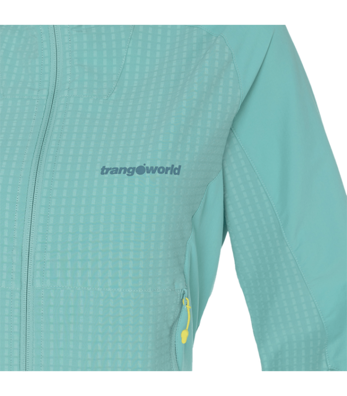 Compra online Chaqueta TrangoWorld Kyashar Sf Mujer Bright Aqua en oferta al mejor precio