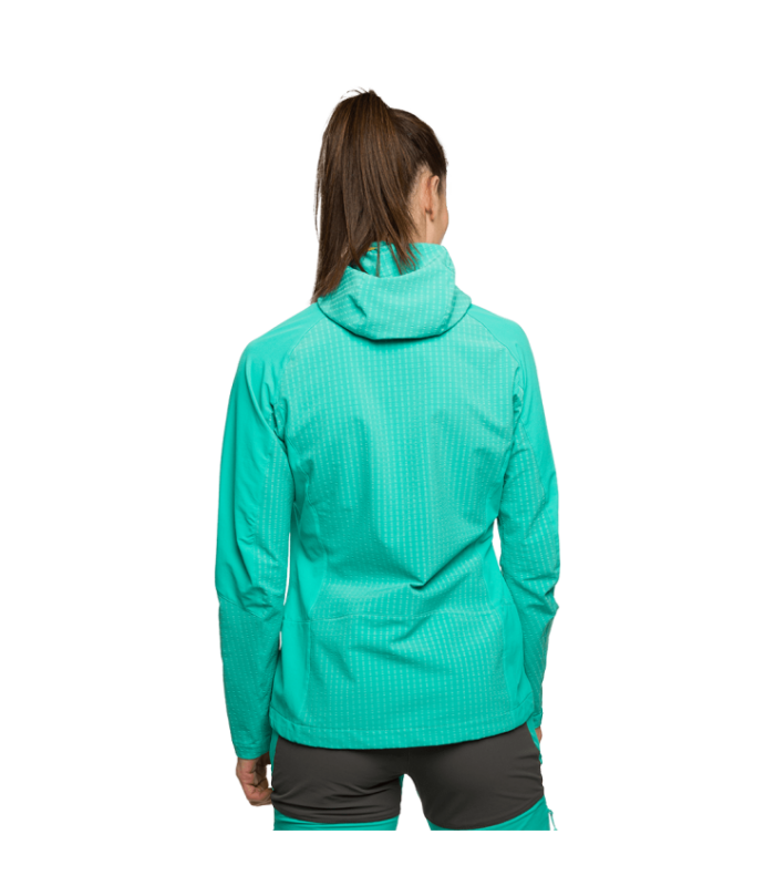 Compra online Chaqueta TrangoWorld Kyashar Sf Mujer Bright Aqua en oferta al mejor precio