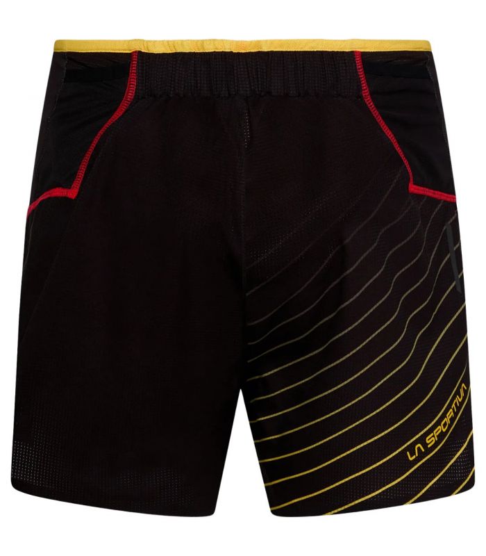 Compra online Pantalones La Sportiva Freccia Hombre Black Yellow en oferta al mejor precio