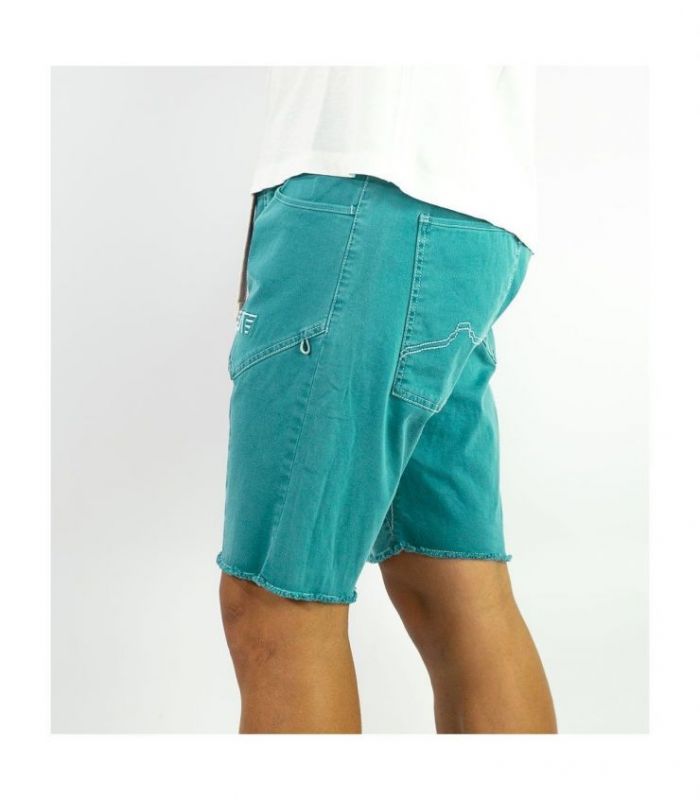 Compra online Pantalones JeansTrack Montes Short Hombre Verde en oferta al mejor precio