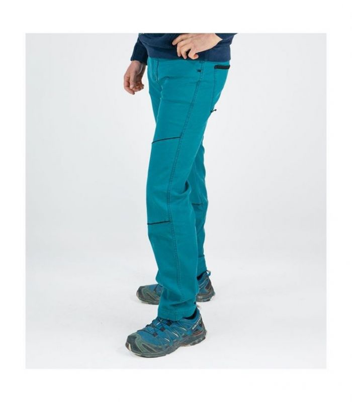 Compra online Pantalones JeansTrack Trekking Turia Verde Ethnic Hombre en oferta al mejor precio