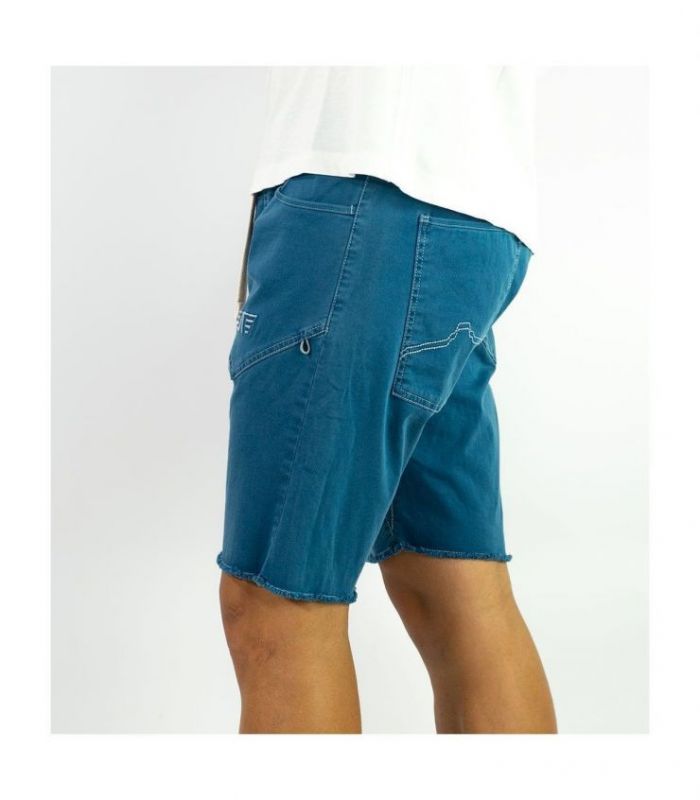 Compra online Pantalones JeansTrack Montes Short Hombre Blue en oferta al mejor precio