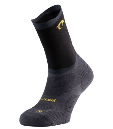 Calcetines Lurbel Rise Five Dark Grey Black