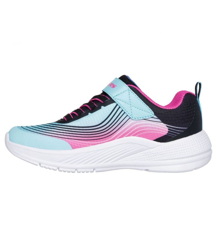 Compra online Skechers Microspec Advance junior Agua Morado en oferta al mejor precio