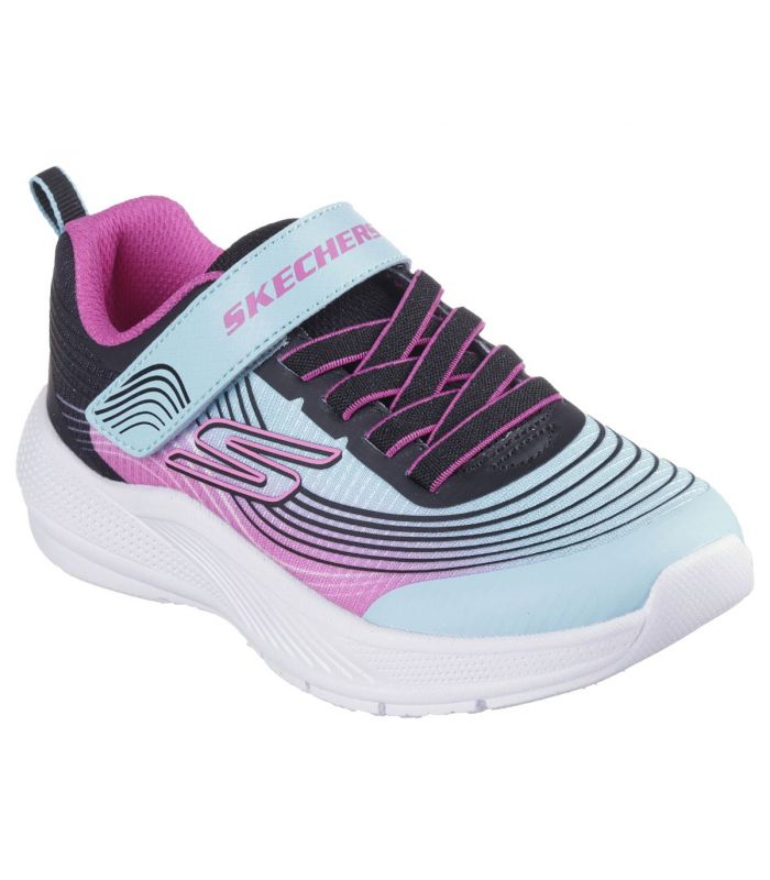 Compra online Skechers Microspec Advance junior Agua Morado en oferta al mejor precio