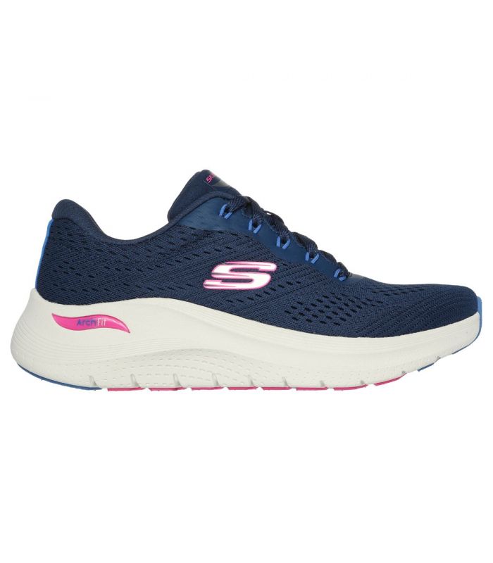 Compra online Zapatillas Skechers Arch Fit 2.0 Big League Mujer Navy Multi en oferta al mejor precio