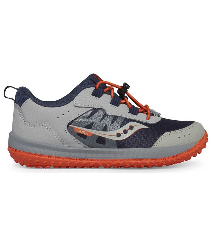 Compra online Zapatillas Saucony Aura KDZ Niños Grey en oferta al mejor precio