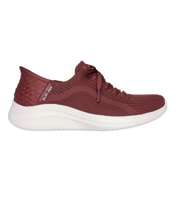 Compra online Zapatillas Skechers Slip-ins: Ultra Flex 3.0 - Brilliant Mujer Burgundy en oferta al mejor precio