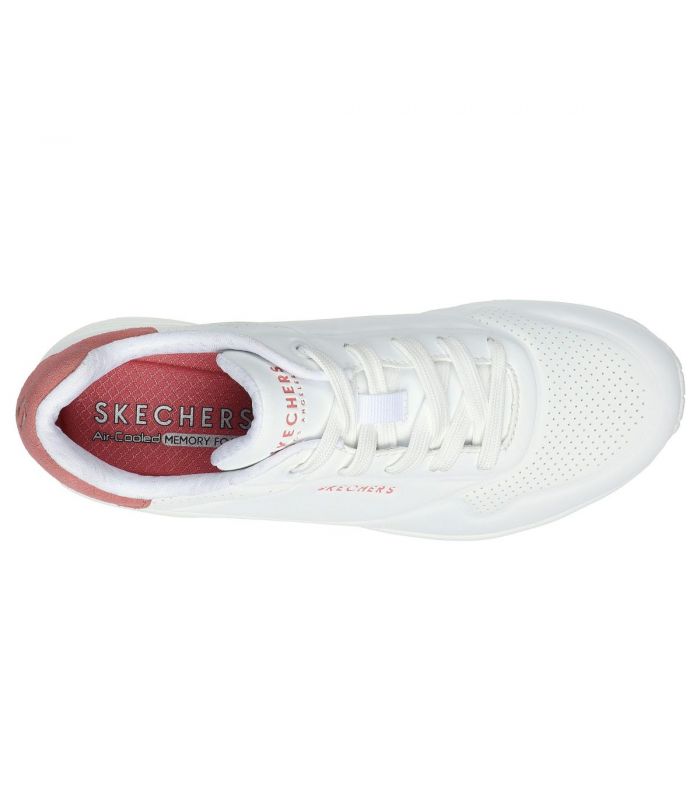 Compra online Zapatillas Skechers Uno-Pop Back Mujer Blanco en oferta al mejor precio