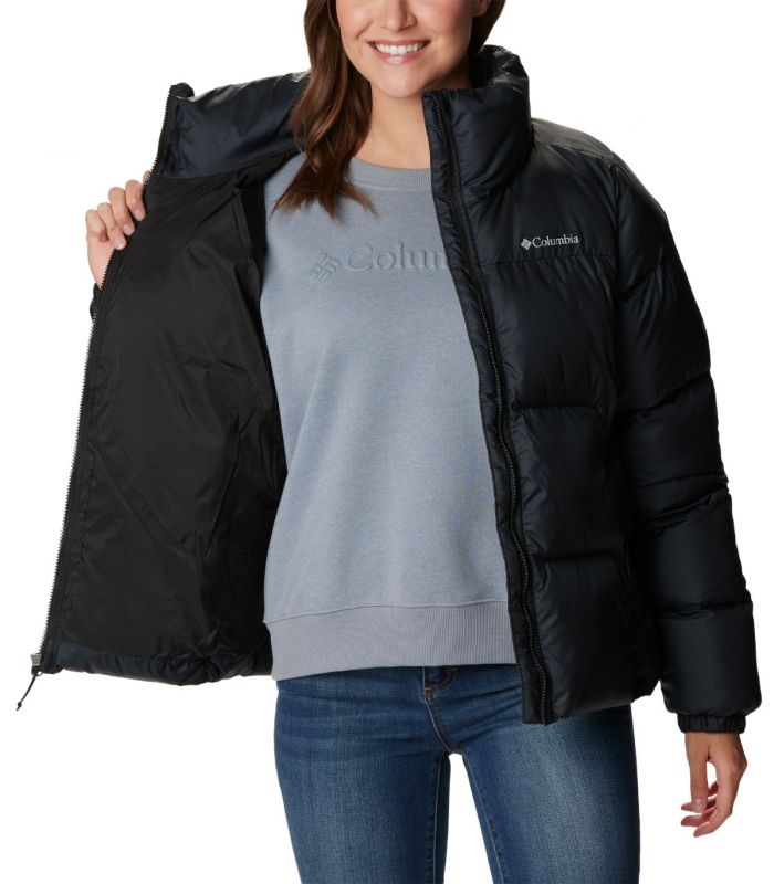 Compra online Chaqueta Columbia Puffect II Full Zip Mujer Black en oferta al mejor precio