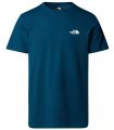 Compra online Camiseta The North Face Simple Dome Hombre Midnight Petrol en oferta al mejor precio