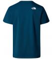 Compra online Camiseta The North Face Simple Dome Hombre Midnight Petrol en oferta al mejor precio