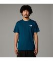 Compra online Camiseta The North Face Simple Dome Hombre Midnight Petrol en oferta al mejor precio