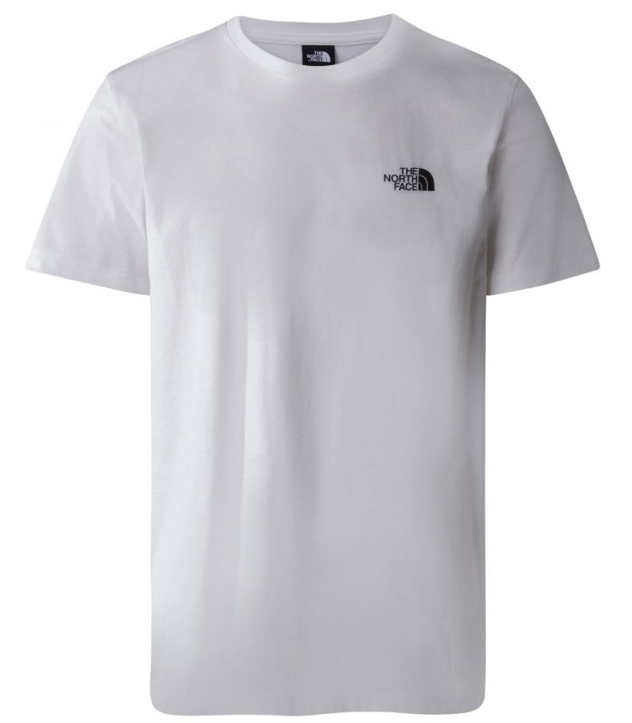 Compra online Camiseta The North Face Simple Dome Hombre TNF White en oferta al mejor precio