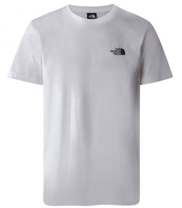 Camiseta The North Face Simple Dome Hombre TNF White