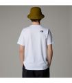 Compra online Camiseta The North Face Simple Dome Hombre TNF White en oferta al mejor precio