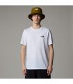 Compra online Camiseta The North Face Simple Dome Hombre TNF White en oferta al mejor precio