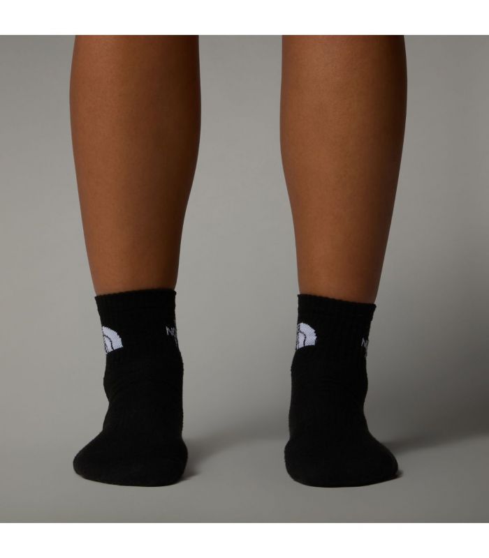 Compra online Calcetines The North Face Multi Sport Cush Quarter Sock 3P Black Assorted en oferta al mejor precio