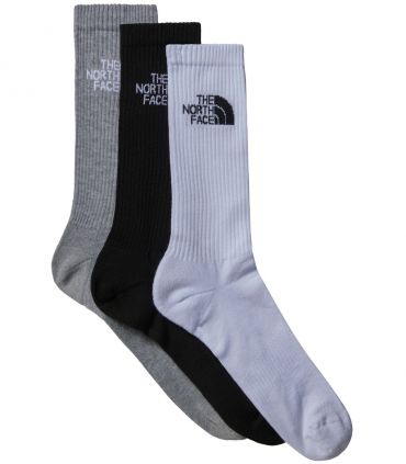 Calcetines The North Face Multi Sport Cush Crew Sock 3P Black Assorted