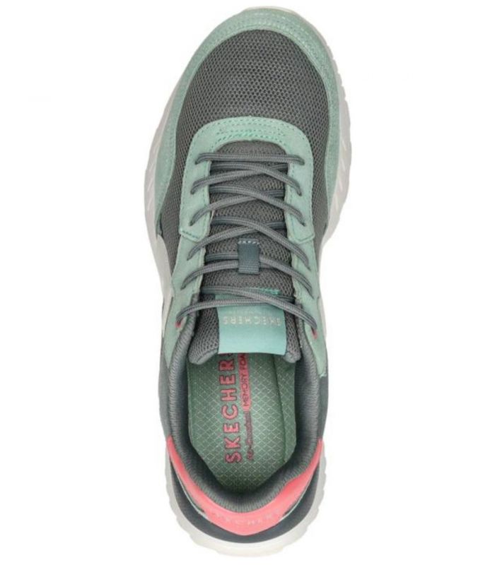 Compra online Zapatillas Skechers Fury Girl On the Move Mujer Gray Mint en oferta al mejor precio