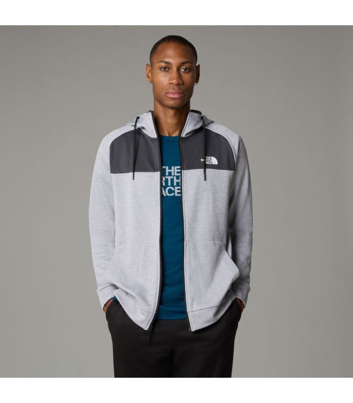 Compra online Sudadera The North Face Reaxion Hombre TNF Light Grey en oferta al mejor precio