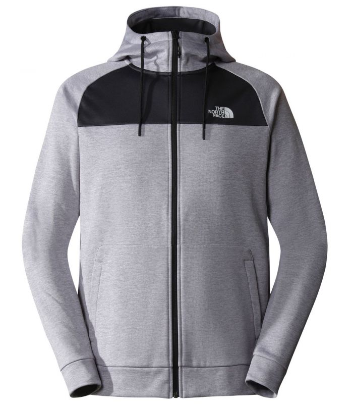 Compra online Sudadera The North Face Reaxion Hombre TNF Light Grey en oferta al mejor precio