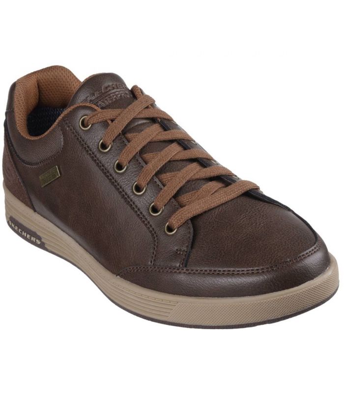 Compra online Zapatos Skechers Cavell Sparkman Hombre Chocolate en oferta al mejor precio