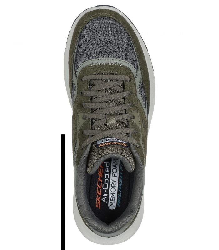 Compra online Zapatillas Skechers Relaxed Fit Equalizer 5.0 Rondor Hombre Oliva en oferta al mejor precio