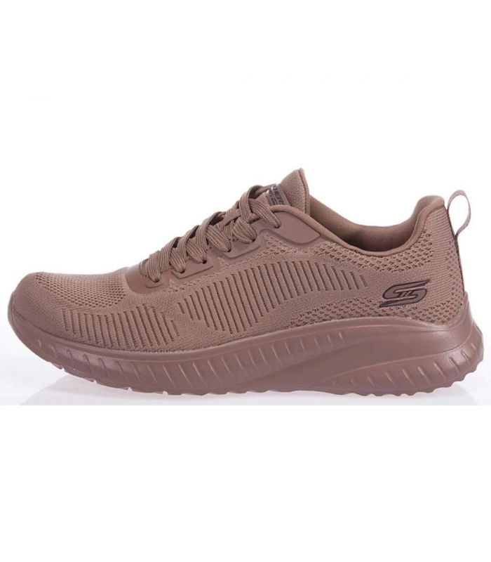 Compra online Zapatillas Skechers Bobs Squad Chaos Face Off Mujer Clay en oferta al mejor precio