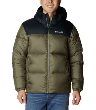 Chaqueta Columbia Puffect II Hooded Hombre Stone Green