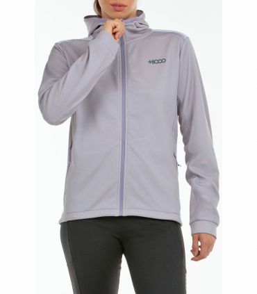 Sudadera +8000 Cocham 190 Mujer Gris Perla Vigoré