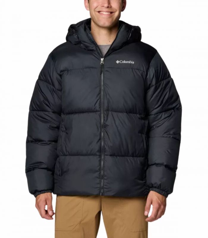 Compra online Chaqueta Columbia Puffect II Hooded Hombre Black en oferta al mejor precio