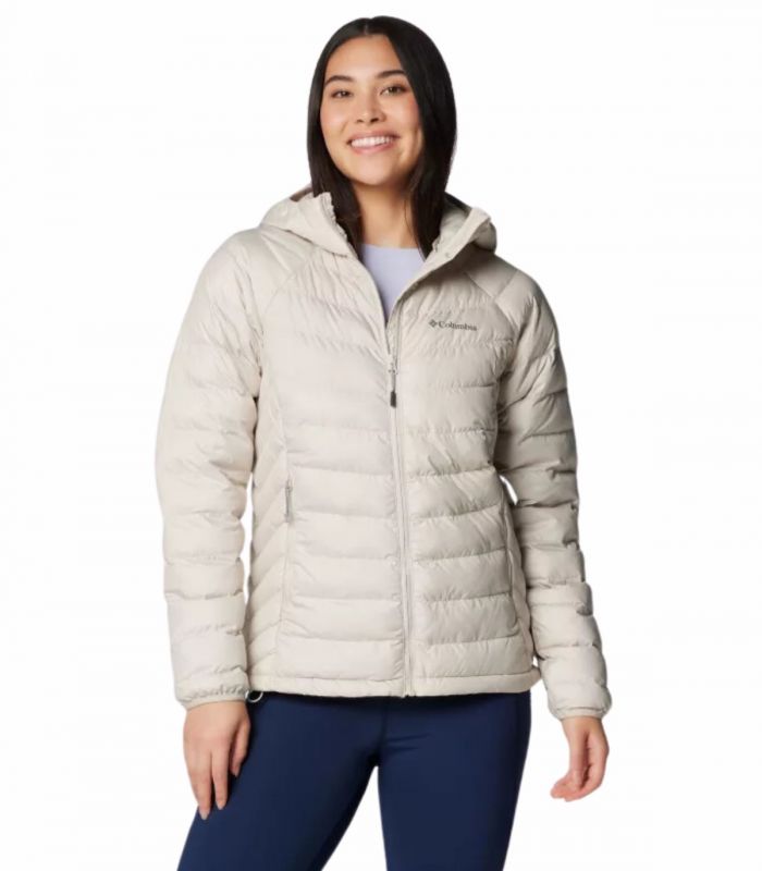 Compra online Chaqueta Columbia Powder Lite II Hooded Mujer Dark Stone en oferta al mejor precio