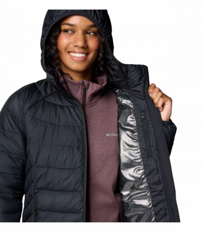 Compra online Chaqueta Columbia Powder Lite II Mid Mujer Black en oferta al mejor precio