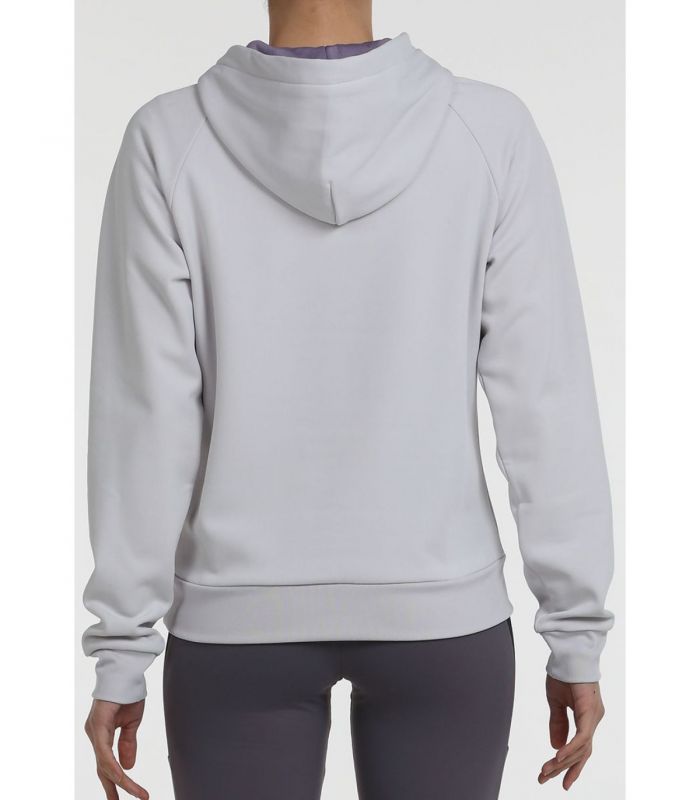 Compra online Sudadera +8000 Bel 090 Mujer Gris Perla en oferta al mejor precio