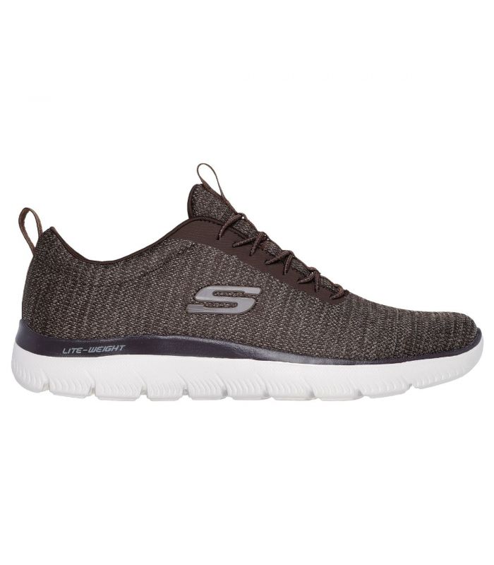 Compra online Zapatillas Skechers Summits Sorenz Hombre Marrón Negro en oferta al mejor precio