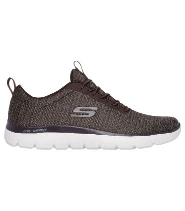 Zapatillas Skechers Summits Sorenz Hombre Marrón Negro