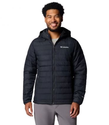 Chaqueta Columbia Powder Lite™ II Hooded Hombre Black