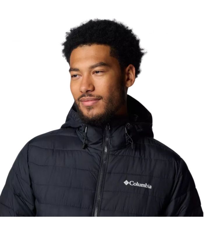 Compra online Chaqueta Columbia Powder Lite™ II Hooded Hombre Black en oferta al mejor precio