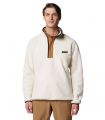 Compra online Forro Polar Columbia Helvetia™ II Half Snap Fleece Hombre Chalk en oferta al mejor precio