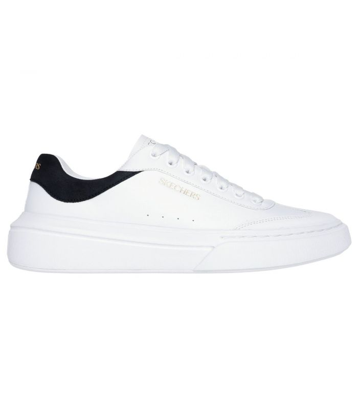 Compra online Zapatillas Skechers Cordova Classic Mujer Blanco Negro en oferta al mejor precio